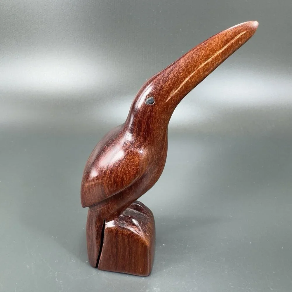 Hand Carved Ironwood vintage hand